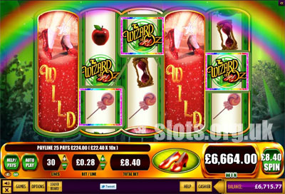 Ruby Slippers Slot Machine